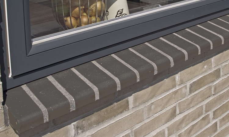 brick window sills