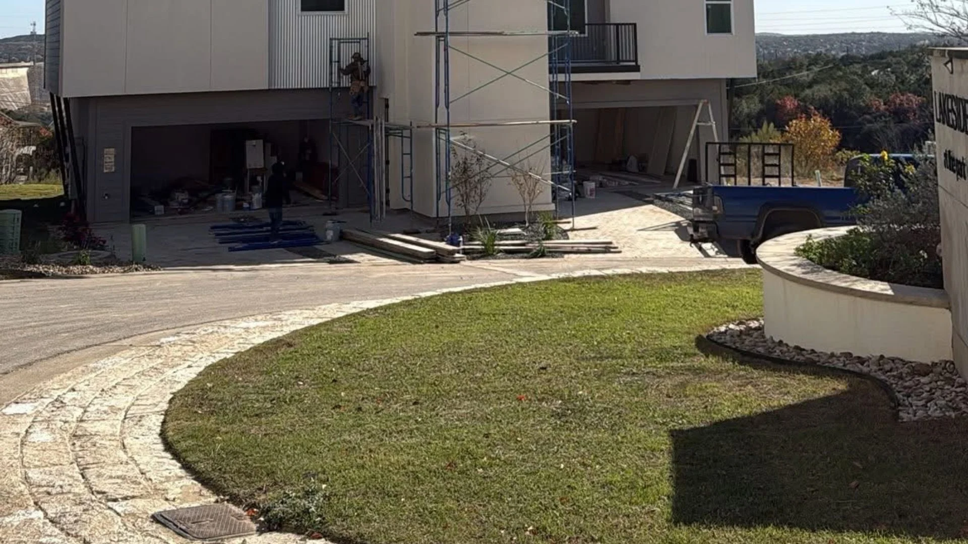 Residential stucco contractors NYC – completed exterior stucco finish on NYC home